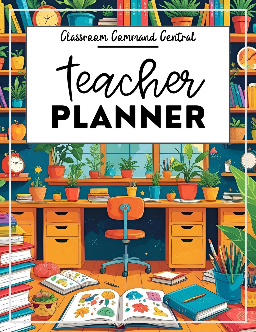 Classroom Command Center Teacher Planner - Etsy