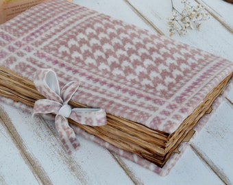 Large Genuine Leather Christmas Journal - A4 Christmas Memory Book- Handmade Vintage Style Writing Notebook -Diary with Weathered Pages