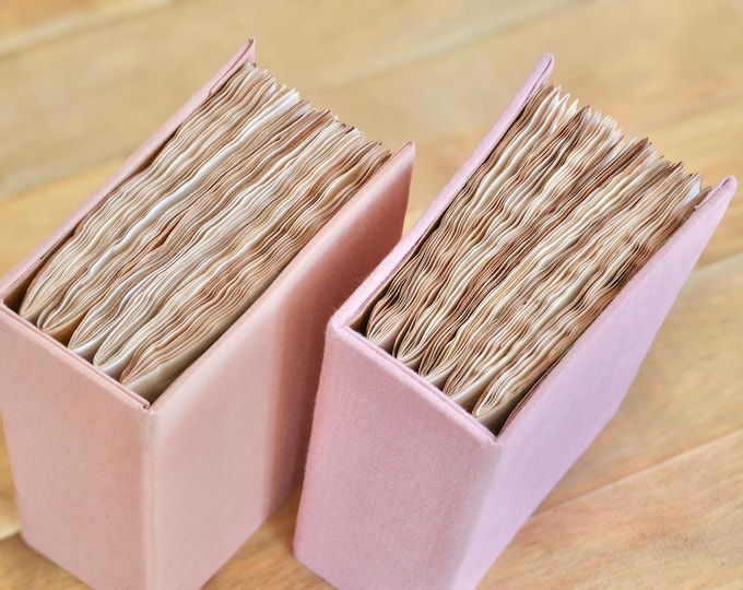 A5 Fabric Junk Journal – Tea & Coffee Dyed Pages – Handmade Blank DIY Journal to Customize Yourself