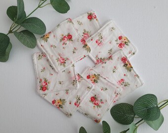 3x3 inch Reusable Fabric Wipes x7 Bamboo Eco Friendly Facial Cleansing Cream Makeup Pads Removal