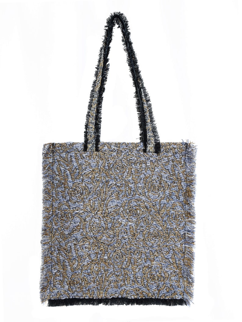 Tweed Shopper Bag 059