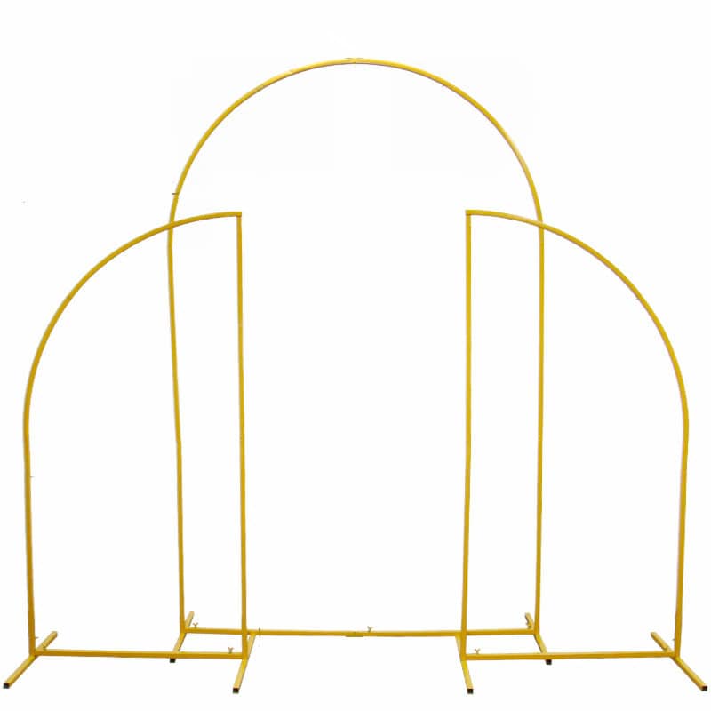 Arch Shaped Welcome Sign Stand 5'x3' Wedding Arched Sign Stand