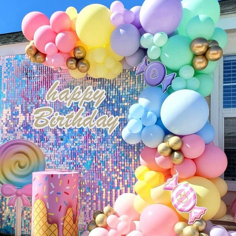 127pcs MULTICOLOR Balloon Garland Arch Kit Party Decoration - Etsy
