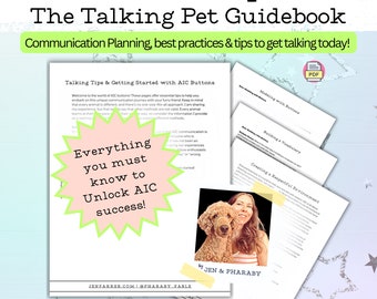 Button Up - The AIC Guidebook: Teach Your Dog to Communicate with Buttons | Talking Dog Training eBook