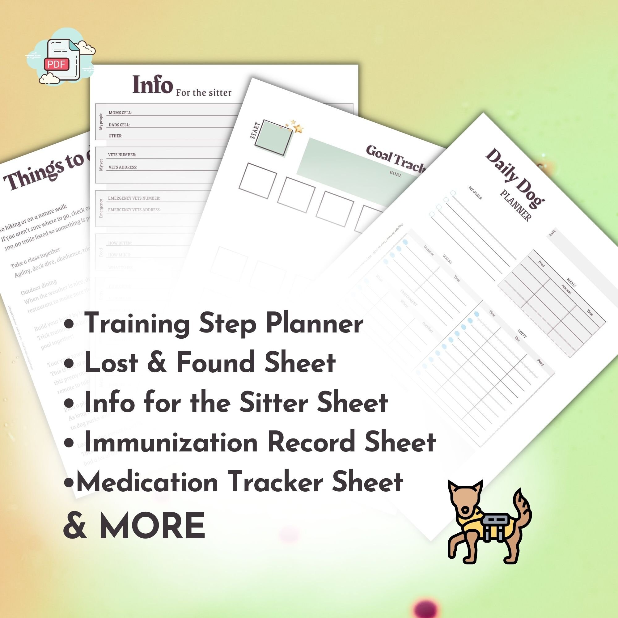 printable-service-dog-training-planner-log-socialization-etsy