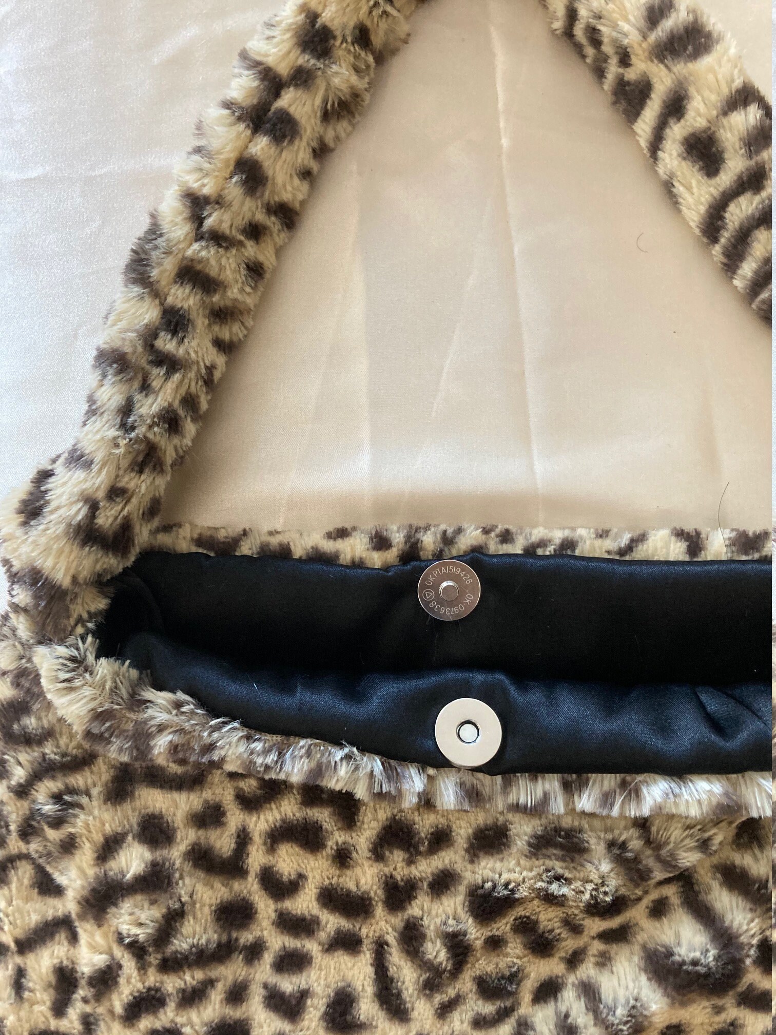 Brown Leather Crossbody Furry Tiger Handbag Purse – Yoder Leather Company