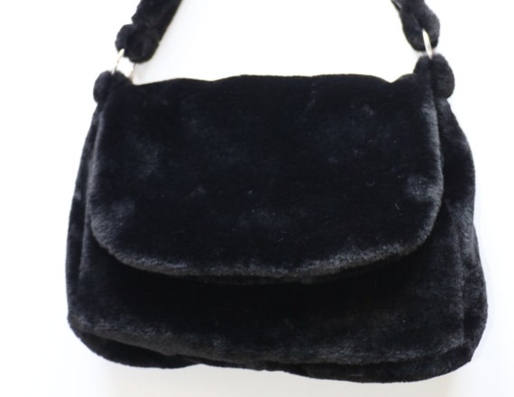 Fluffy messenger bag sale