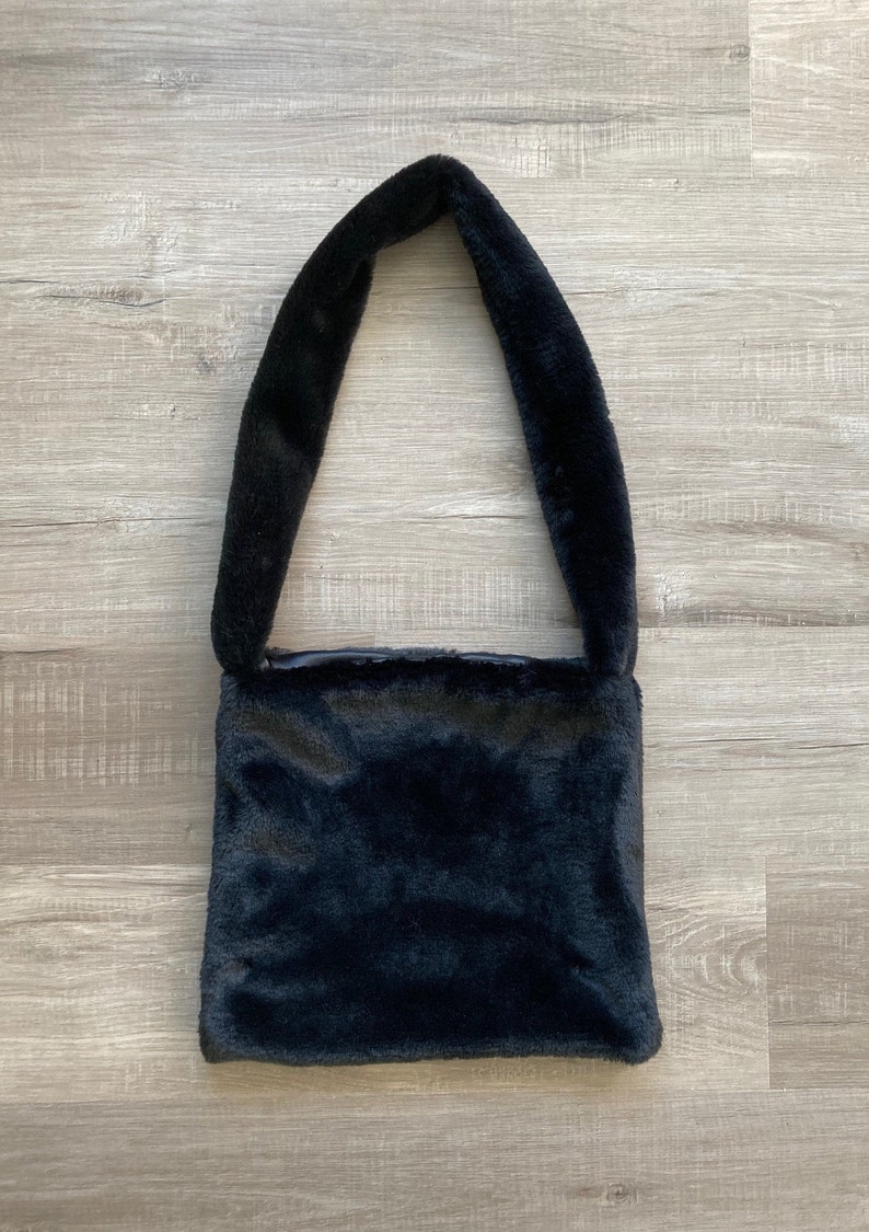 black y2k purse