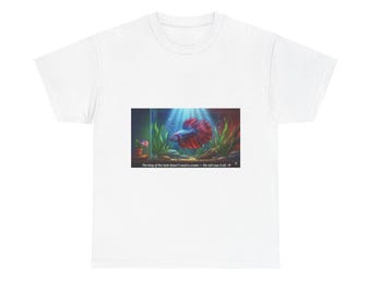 Betta Fish Tee | Underwater Aquarium Scene