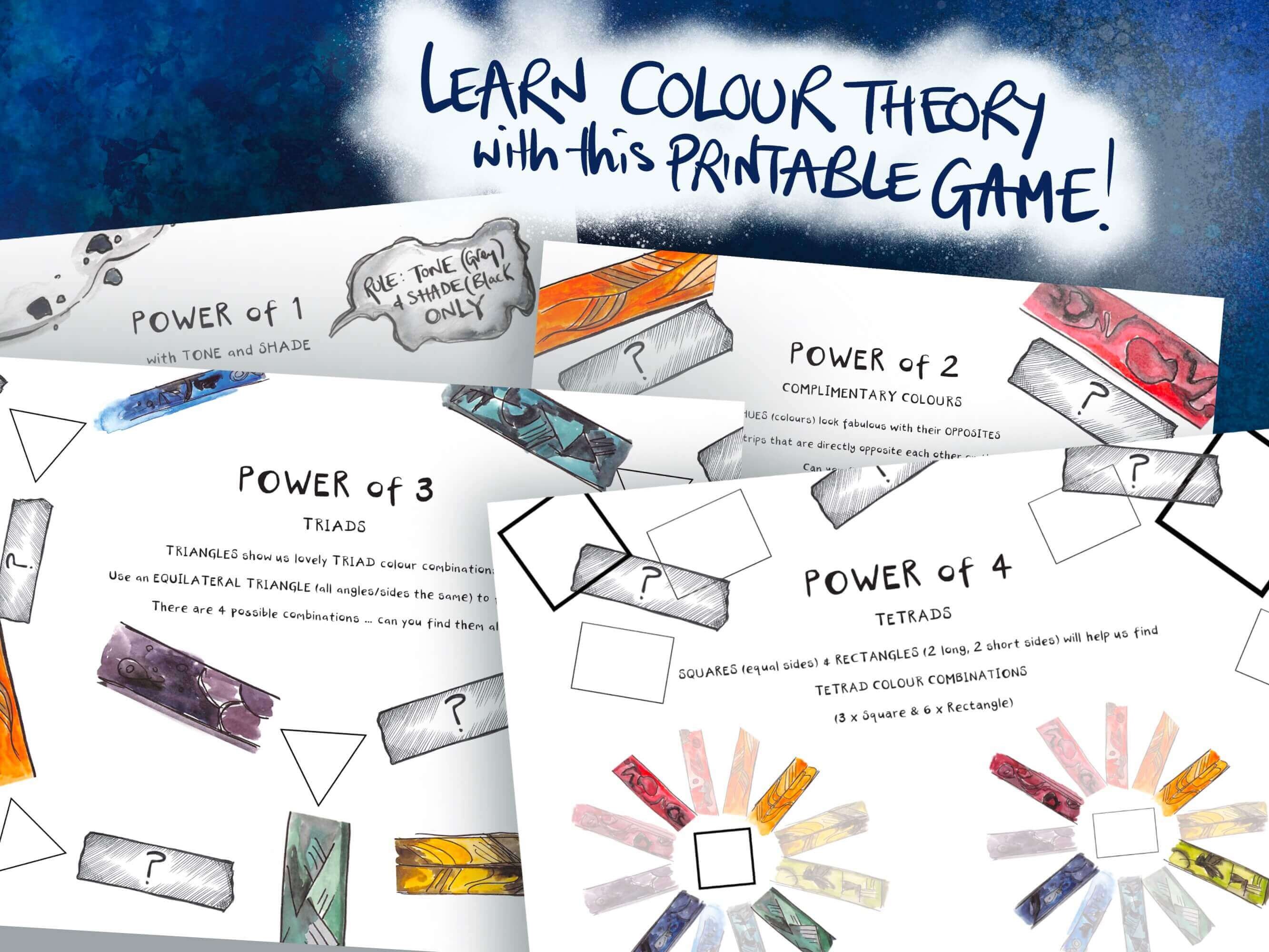 How Do Colours Work Colouring in Guide Printable PDF for Kids & Adults ...