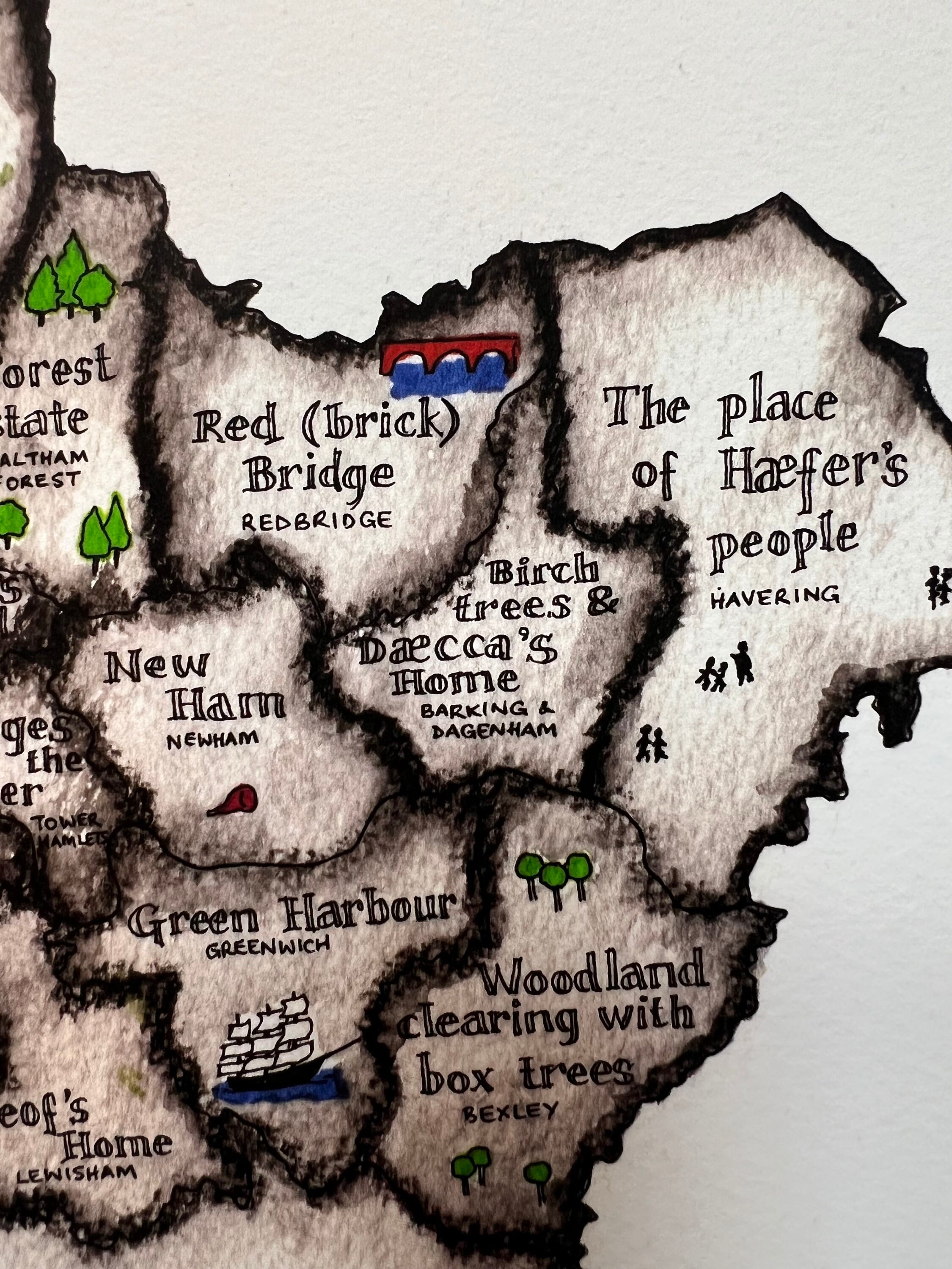 London Boroughs and How They Got Their Names Etsy