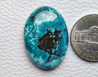 Natural Hubei Turquoise Cabochon Tibetan Turquoise Cabochon Turquoise Gemstone Vintage Turquoise Cabochon December birthstone Gift For Her