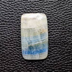 Blue Scheelite Cabochon Natural Designer Blue Scheelite Loose Gemstone Blue Scheelite Hand Polish Gemstone For Jewelry