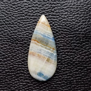 Blue Scheelite Cabochon Natural Designer Blue Scheelite Loose Gemstone Blue Scheelite Hand Polish Gemstone For Jewelry