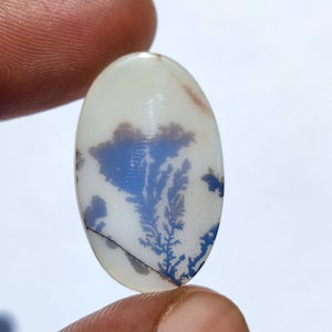 Pendent Size Dendritic Agate Cabochon Natural Dendritic Agate Gemstone Scenic Dendritic Agate Stone For Making Jewellery Dendritic Quartz
