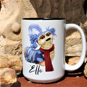 Labyrinth "Ello" Famous Movie Quotes, Labyrinth Mug, Labyrinth Cup, 15oz Mug