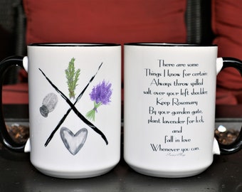 Practical Magic &quot;There are some things...&quot; Famous Movie Quotes, 15oz Coffee Mug