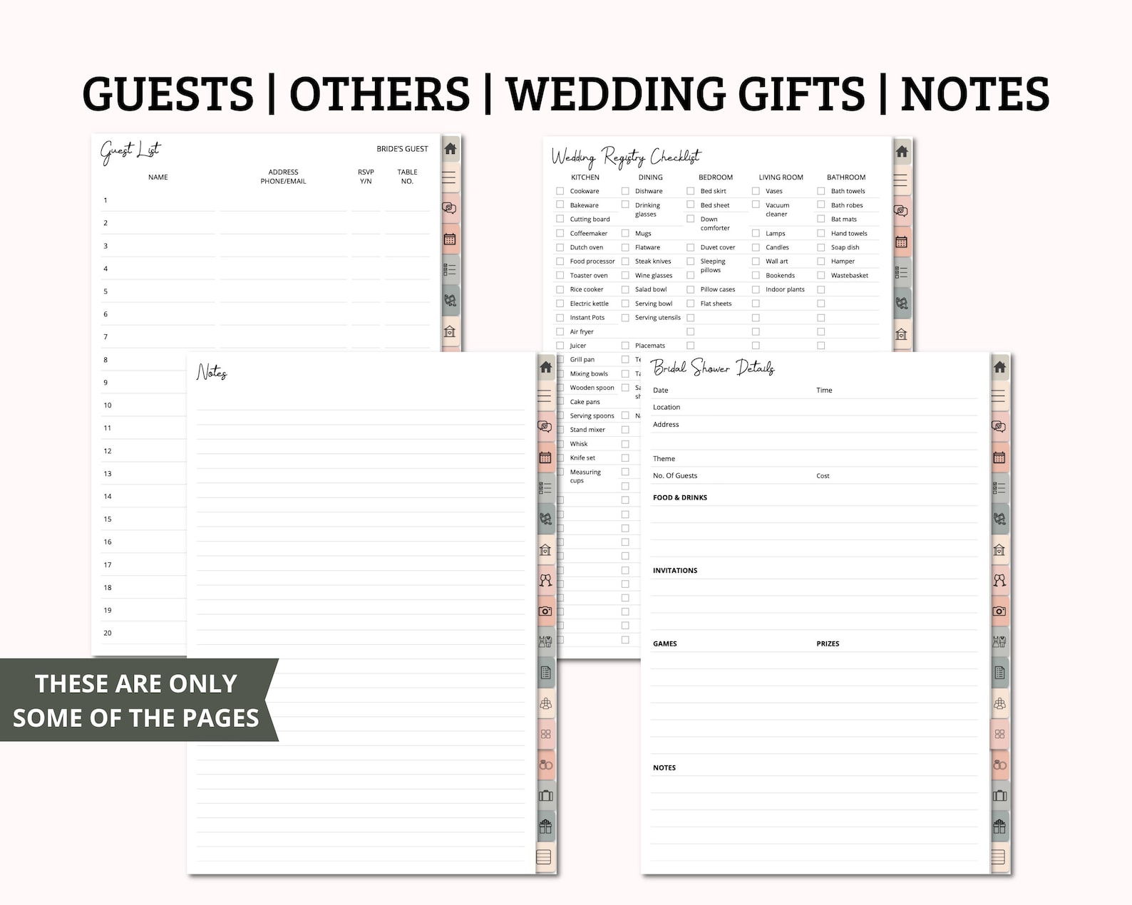 Digital Wedding Planner Ipad Wedding Planner Wedding Planner Etsy