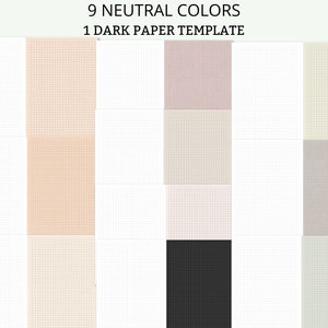 Digital Note Template, Goodnotes Paper Inserts, Notability Template ...