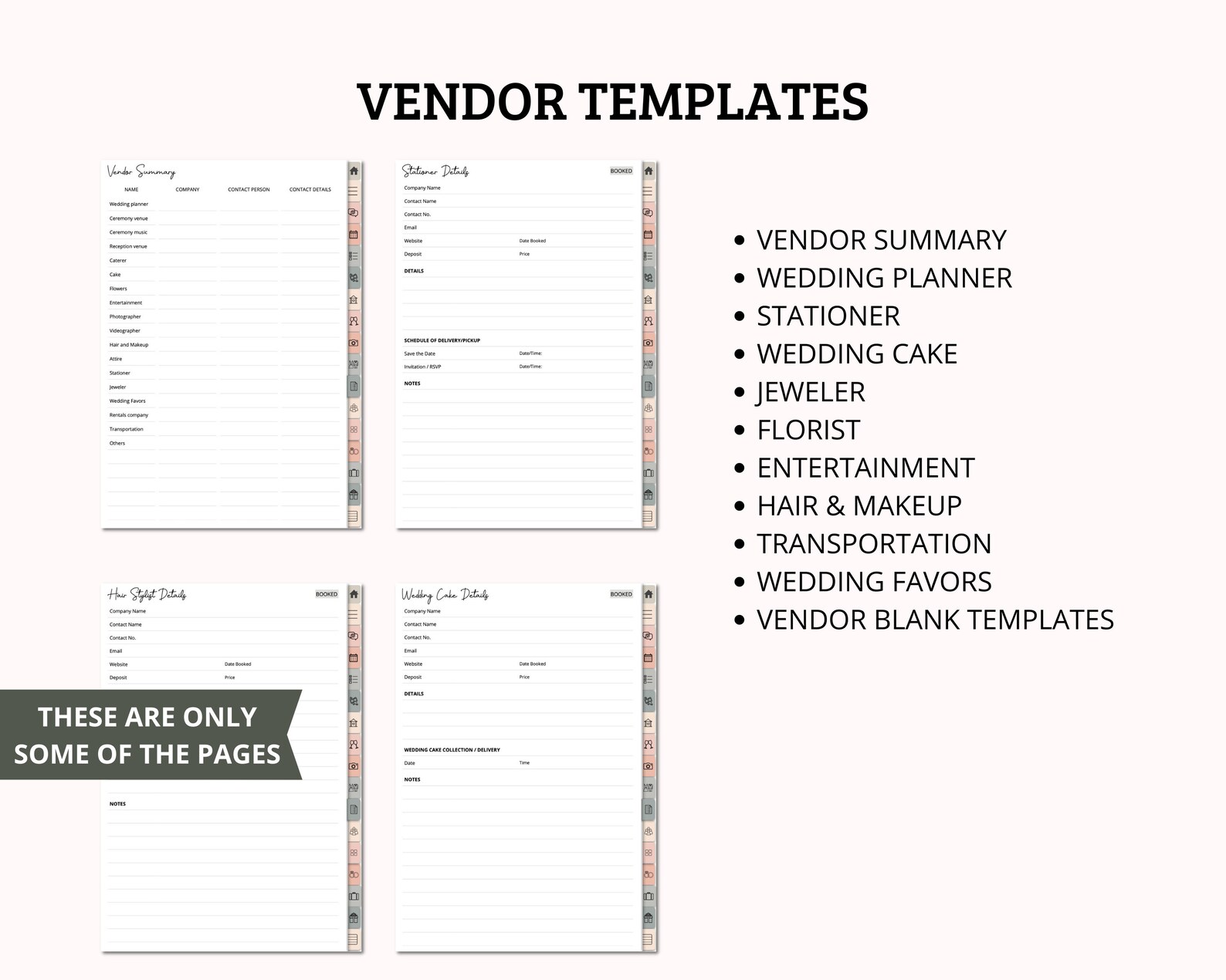 Digital Wedding Planner Ipad Wedding Planner Wedding Planner Etsy