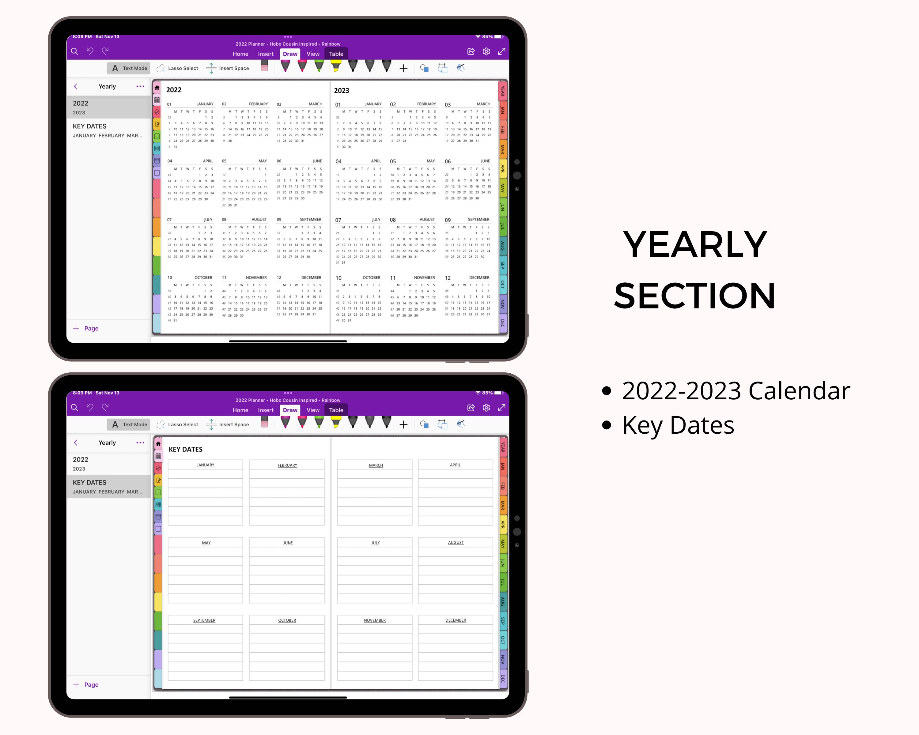 2022 2024 Onenote Calendar Editable Template Onenote vrogue.co