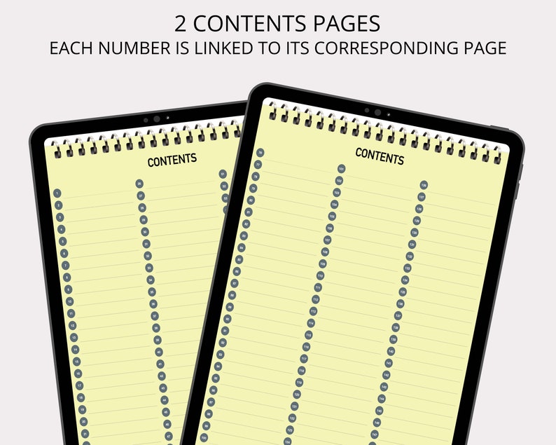 Digital Notepad Goodnotes Digital Notebook for iPad Etsy