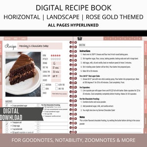 digital recipe book – StudioCherii