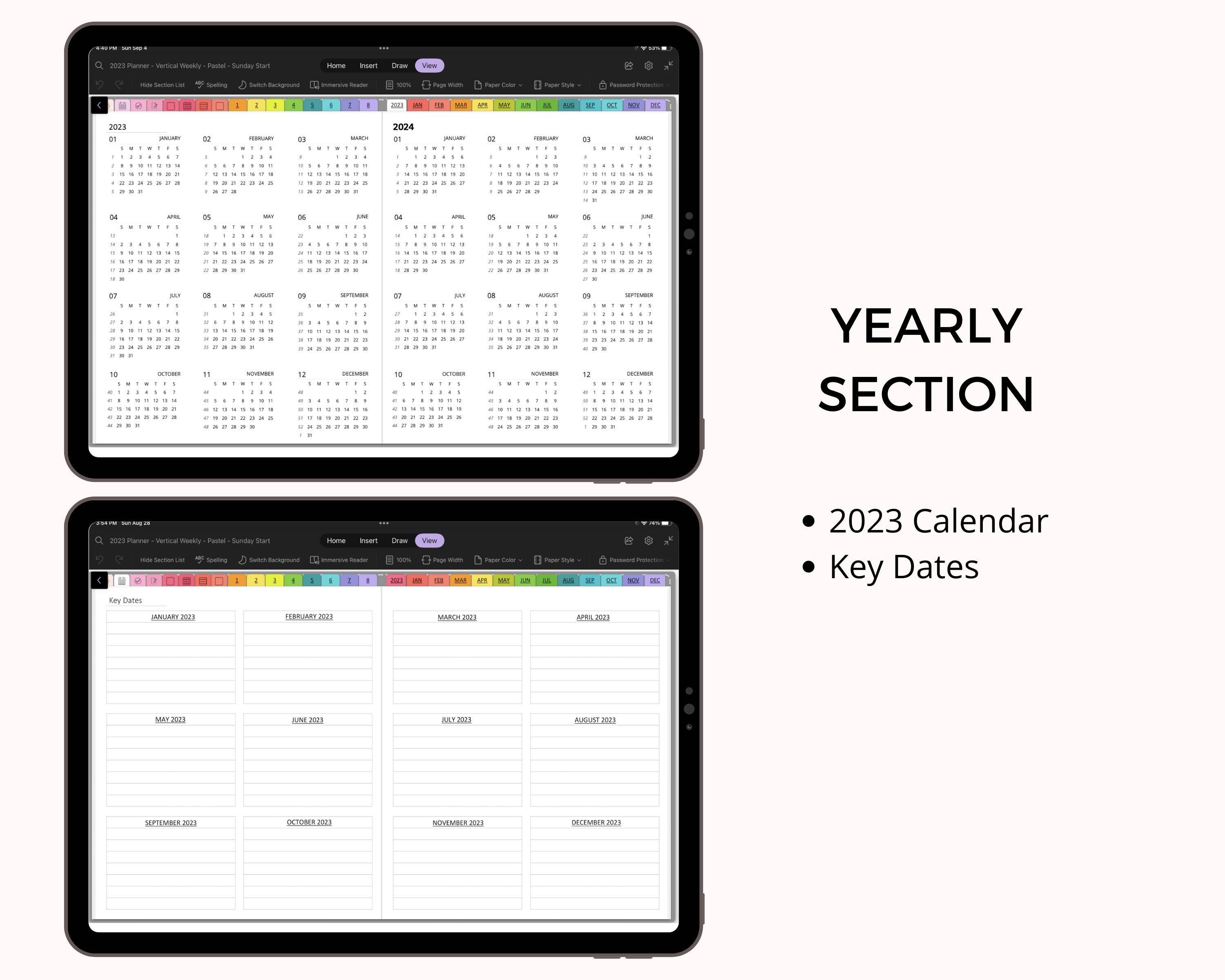 onenote-planner-2023-onenote-weekly-planner-dated-onenote-etsy-australia