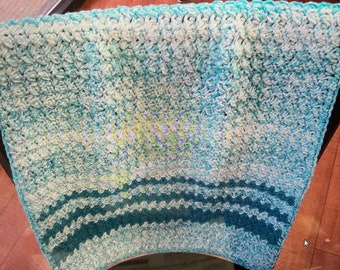 Handmade crocheted hand towel