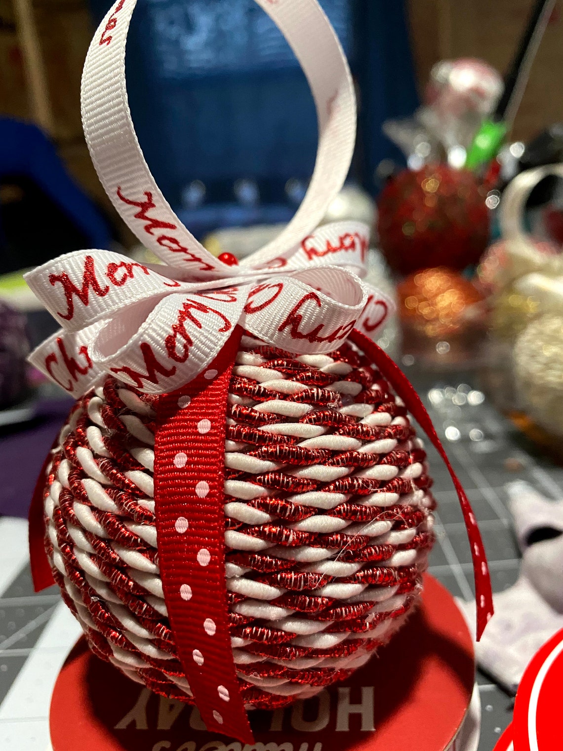 Braided Rope Ornament Etsy