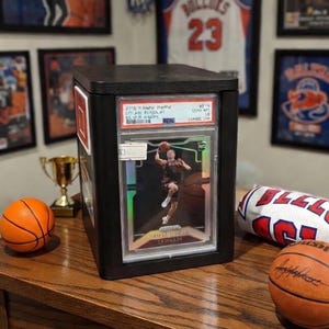 Graded Trading Card Display & Storage Cube Spinner