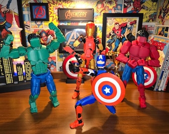 Posable Super Hero dummy 13