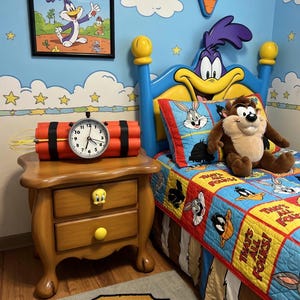 TNT Bomb Clock – Dynamite Timer Desk Decor – Gamer Office Accessory