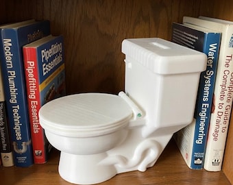 Toilet Piggy Bank - gag gift - funny