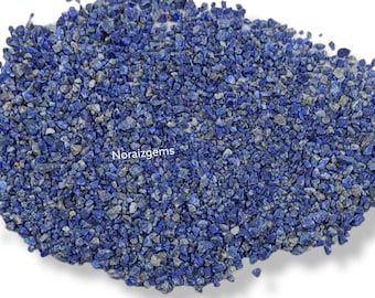 Lapis Lazuli Raw Stone Crushed Powder, Healing Crushed Powder For Sale, Beautiful Making Art and Craft Crushed Powder, 1-3 MM Crushed Powder