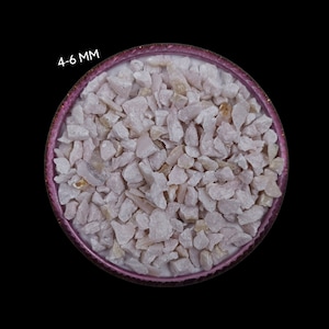 AAA+ Crushed Pink Opal Gemstone Coarse 4-6 MM Natural Opal Gemstone Crushed Powder For Woodwork, Ring Inlay Stone Healing Powder Inlays