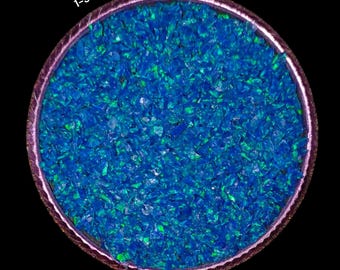 Crushed Blue Opal Coarse Gemstone Powder 1-3 MM Premium Inlay Material Woodwork Inlay Welo Fire Opal Ring Inlay Sparkling Fire Opal Crushed