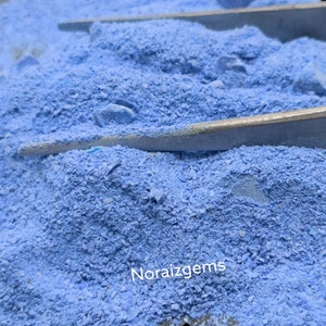 Dark Blue Crushed Sodalite Raw Gemstone Dust Powder, Thick Powder, Best For Art Work And Resin, Wood Ring Inlay Sodalite Stone Dust Powder