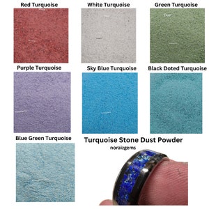 Crushed Turquoise Gemstone Dust All Variant and Color, Turquoise Sand Powder For Woodworking Inlay, Stone Healing Powder, Ring Inlay, Resin