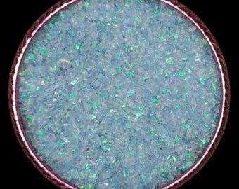 Crushed Baby Blue Opal Coarse Gemstone Powder 0.5-1 MM Premium Inlay Material Woodworking Inlay Green Star Sparkling Fire Opal Ring Inlay