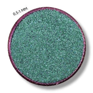 Crushed Malachite Gemstone Coarse 0.5-1 MM Malachite Gemstone Powder Crushed Coarse For Woodwork, Ring Inlay Stone Healing Powder Inlays