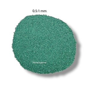 Crushed Malachite Gemstone Powder 0.5-1 MM Malachite Crushed For Inlay Mineral Art Woodworking Malachite Coarse For Making Jewelry & Craft