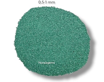 Zerkleinertes Malachit Edelstein-Pulver (0,5-1MM) für Mineralkunst & Inlays