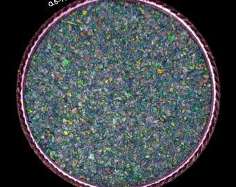 Crushed Black Opal Coarse Powder - Welo Fire Opal Inlay Material For Woodworking, Jewelry, Resin & DIY Crafts