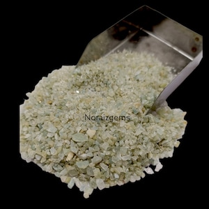Aquamarine Raw Stone Crushed Powder, Healing Crushed Powder For Sale, Beautiful Making Art and Craft Crushed Powder, 1-3 MM Crushed Powder