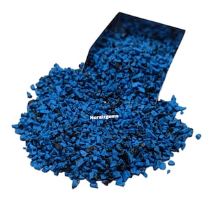 Crushed Chrysocolla Gemstone Powder 2-4 MM Chrysocolla Gemstone Crushed Stone For Inlay, Mineral Art & Handmade Jewelry, Woodwork Ring Inlay
