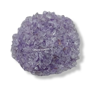 Crushed Amethyst Gemstone Powder 2 to 4 MM Size For Stone Inlay, Mineral art Or Massage Powder, Gemstone Crushed Powder, Amethyst Coarse