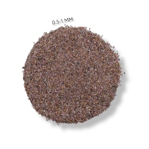 Crushed Ruby Gemstone Coarse 0.5 to 1 MM Healing Stone Powder Gemstone Coarse For Personalized Gifts, Crushed Inlay Powder Woodwork Powder