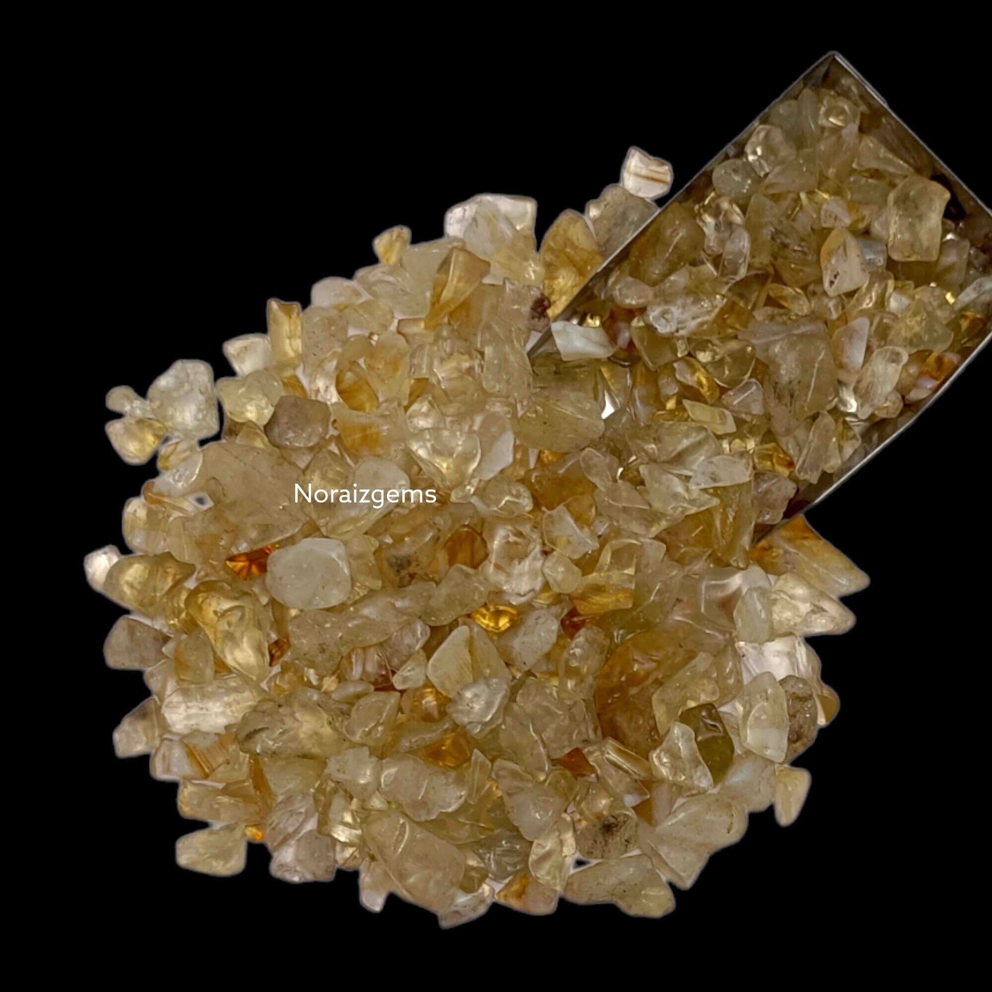 Extra Large Chips - Citrine - 32 String | Craft, hobby & jewellery Extra Large Chips - Citrine - 32 String | Craft, hobby & jewellery
