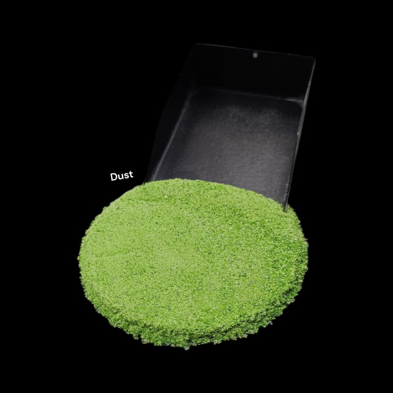 Crushed Green Sunstone Dust Powder Natural Sparkling Chiller Effect ...